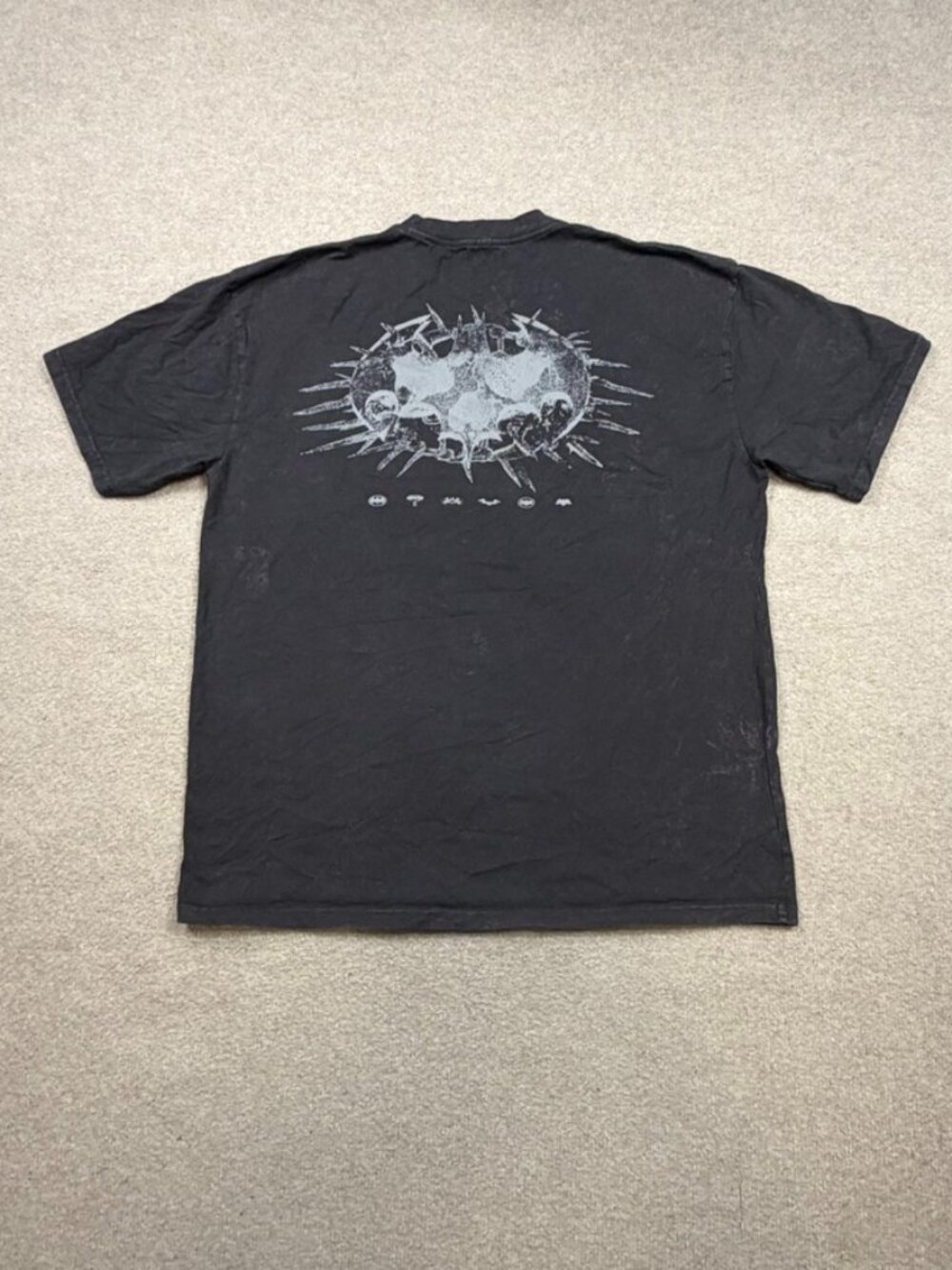 The Batman x 73 Studio T Shirt Movie Tee Mens Size M Black Gray